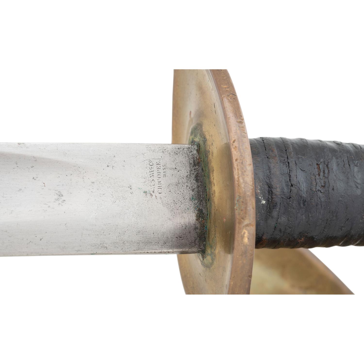 US Model 1860 Naval Cutlass by Ames with Scabbard