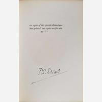 [Literature] Eliot, T.S. Group of 2 Titles: One Inscribed and One Signed