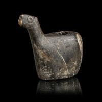 An Inca Stone Canopa (Llama)
