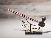 Micmac Pipe with Beaded Stem