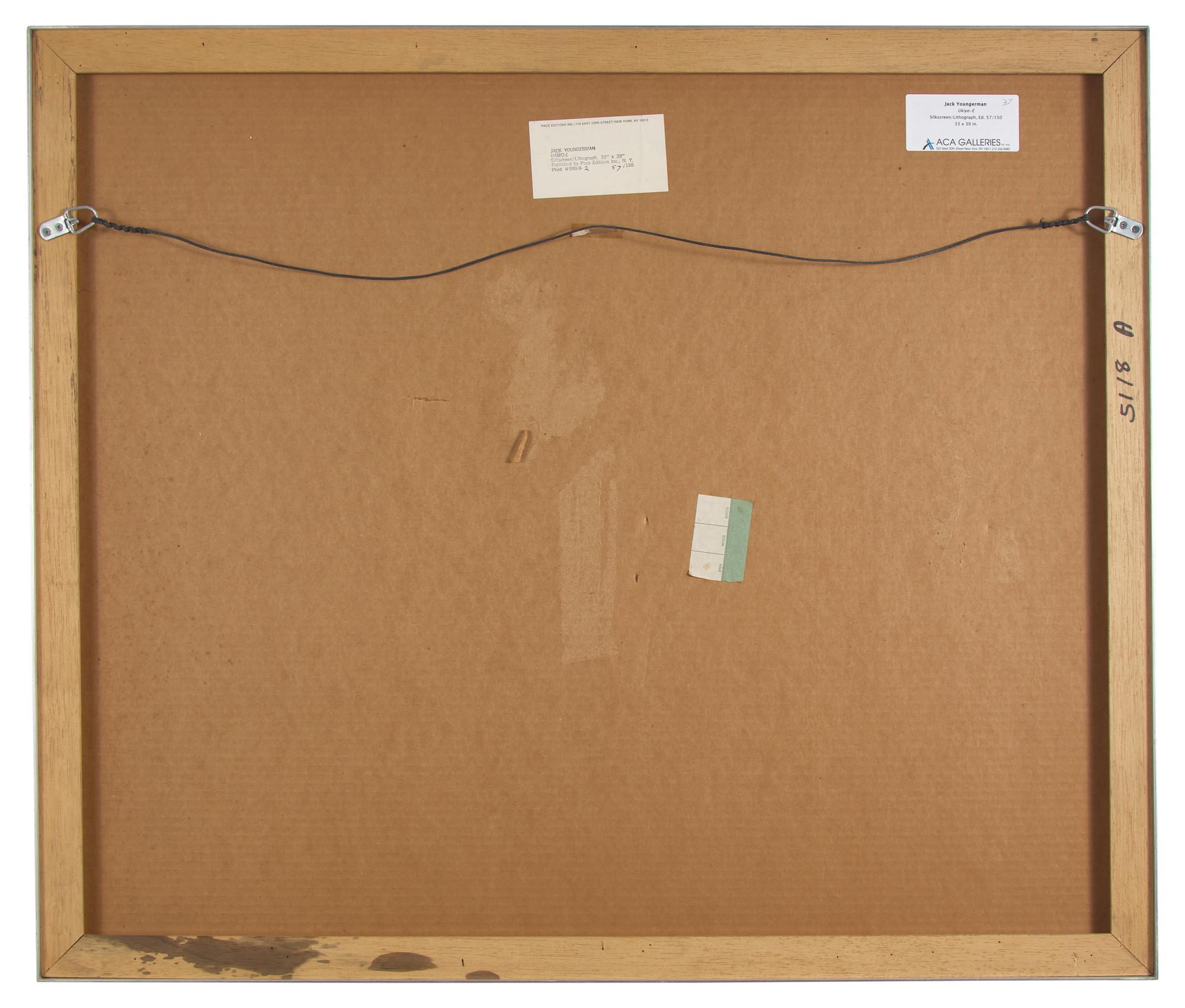 Two Works: Orbit , 1981; together with Ukiyo-E , 1976 (2)