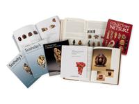 [NETSUKE] A group of reference works and auction catalogues about Japanese Netsukes