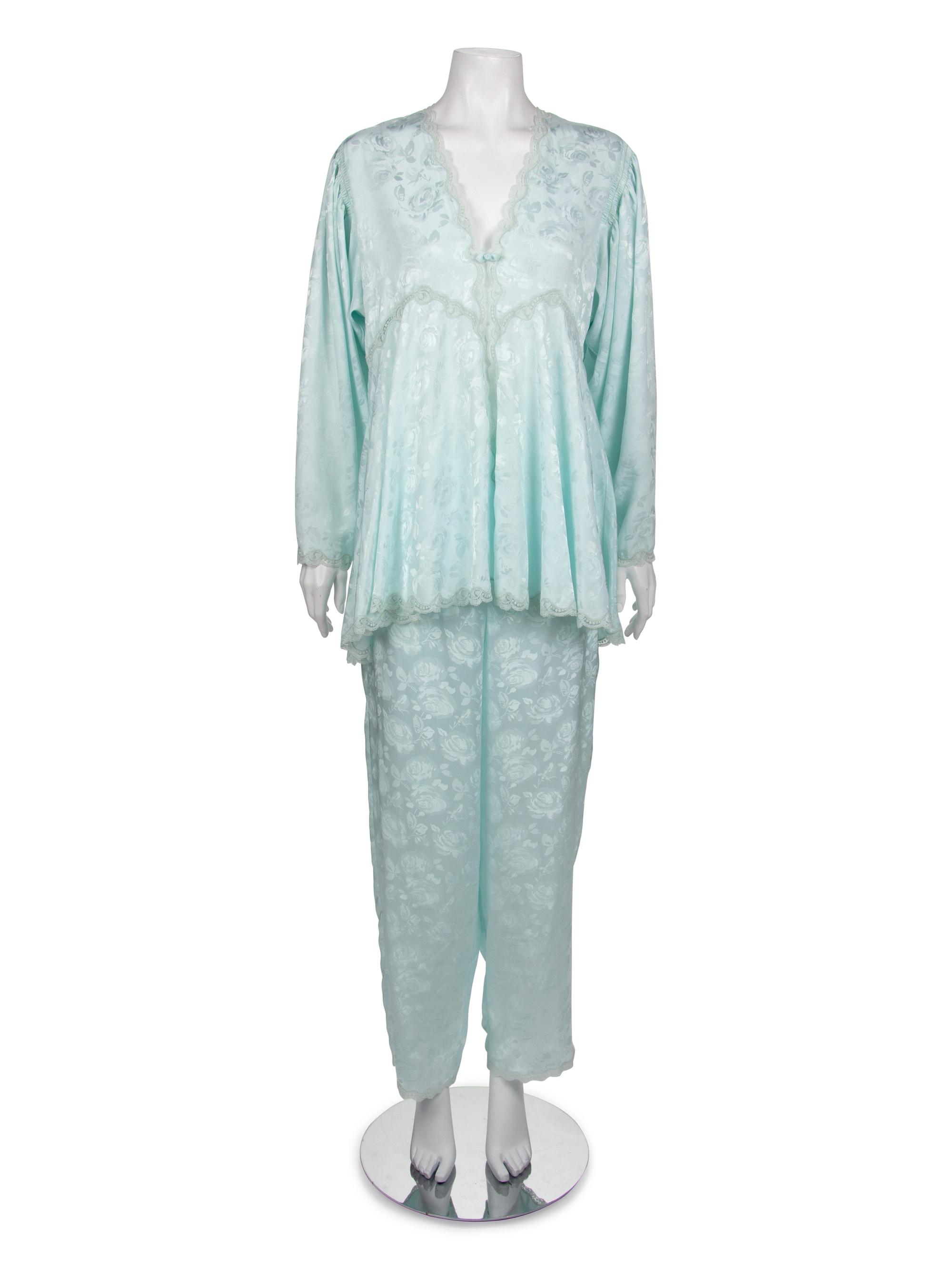 Collection of 1980s Designer Dresses and Loungewear: Givenchy, Bill Blass & Bill Tice