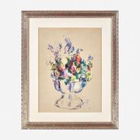 Arthur Beecher Carles (American, 1882-1952) Wildflowers in a Compote Vase II