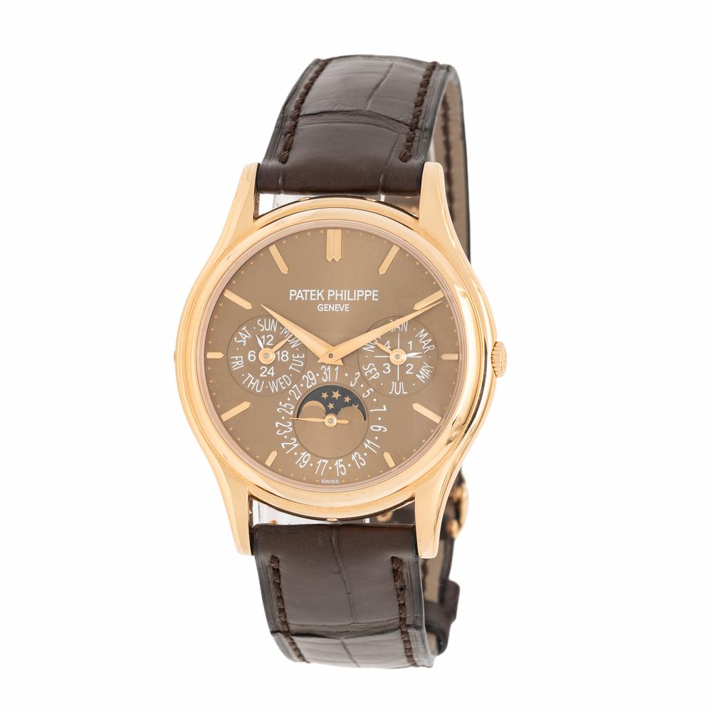 Patek Philippe, Ref. 5140R, 18K Rose Gold Perpetual Calendar Moonphase Watch, with Extra Case Back & Stylus