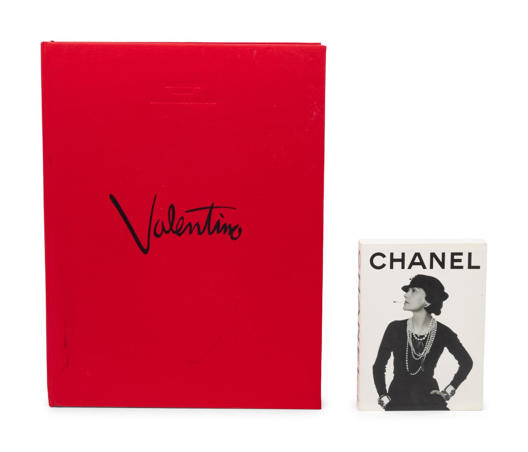 Valentino: Una Grande Storia Italiana, s igned by Valentino G aravani and Chanel Assouline Boxset