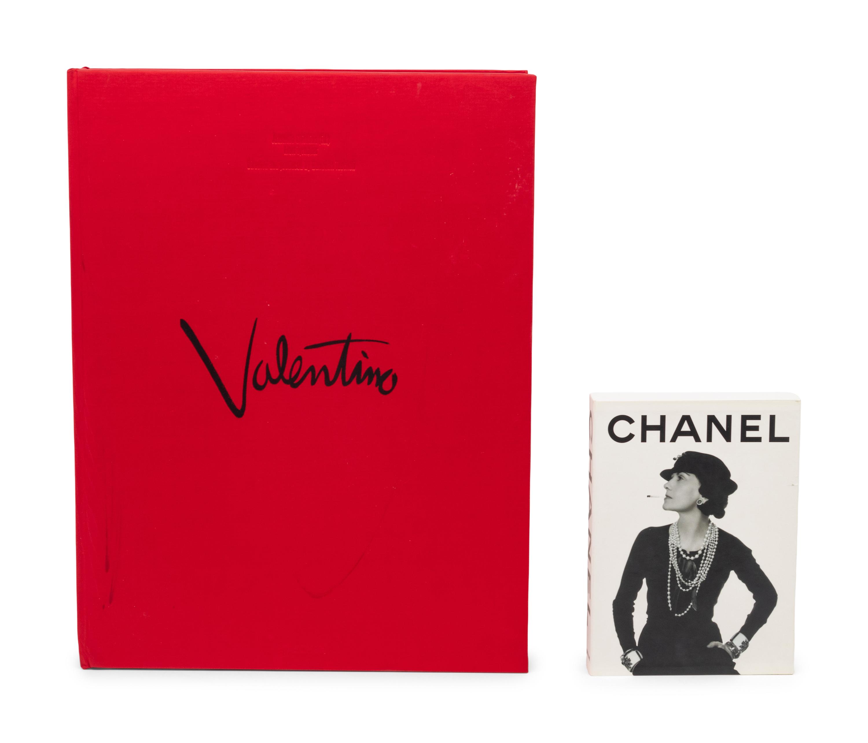 Valentino: Una Grande Storia Italiana, s igned by Valentino G aravani and Chanel Assouline Boxset