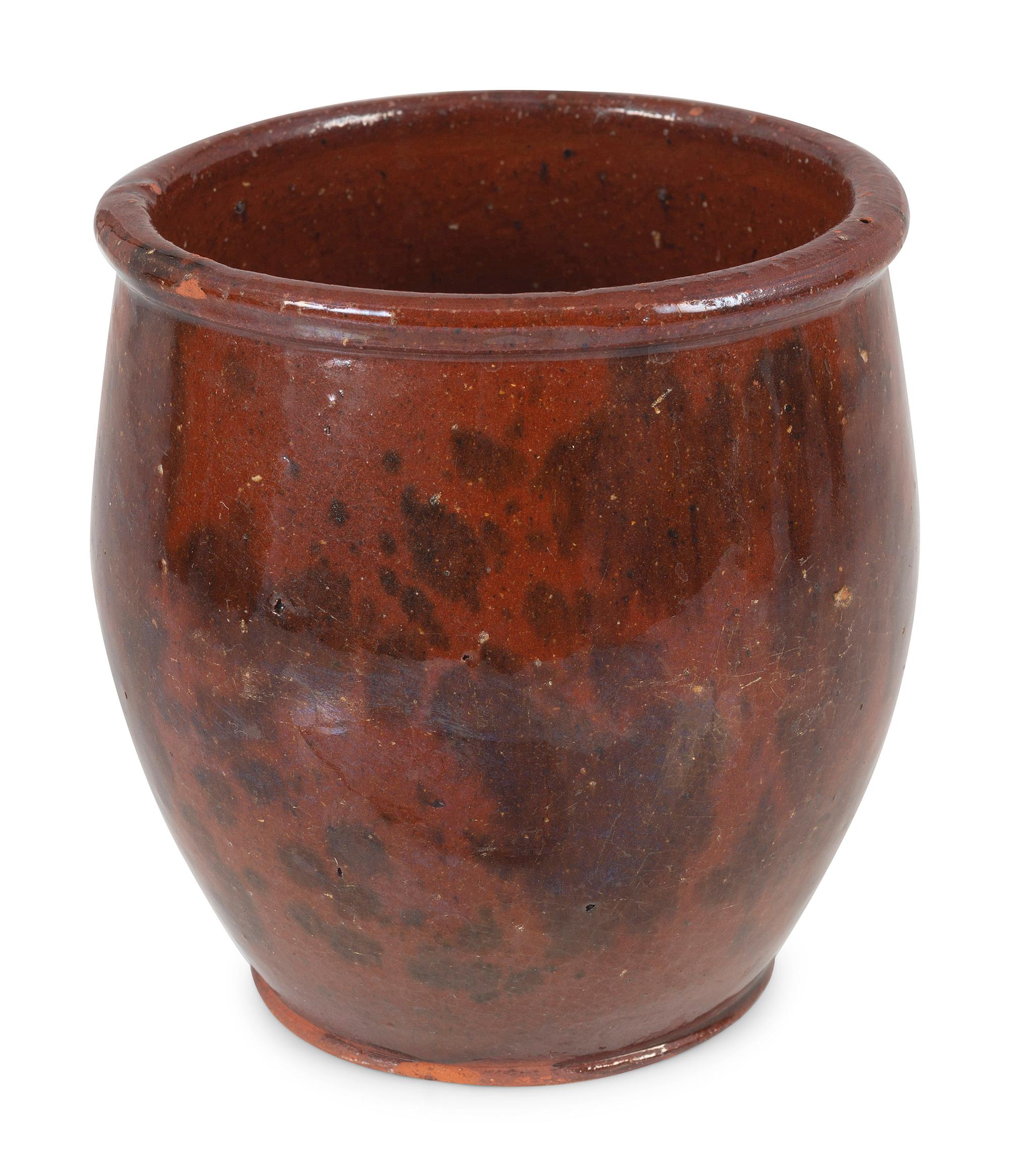 Six Redware Vessels