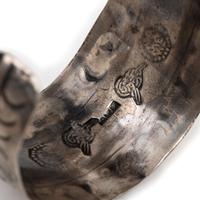 Pair of Southwestern-Style Silver Cuffs