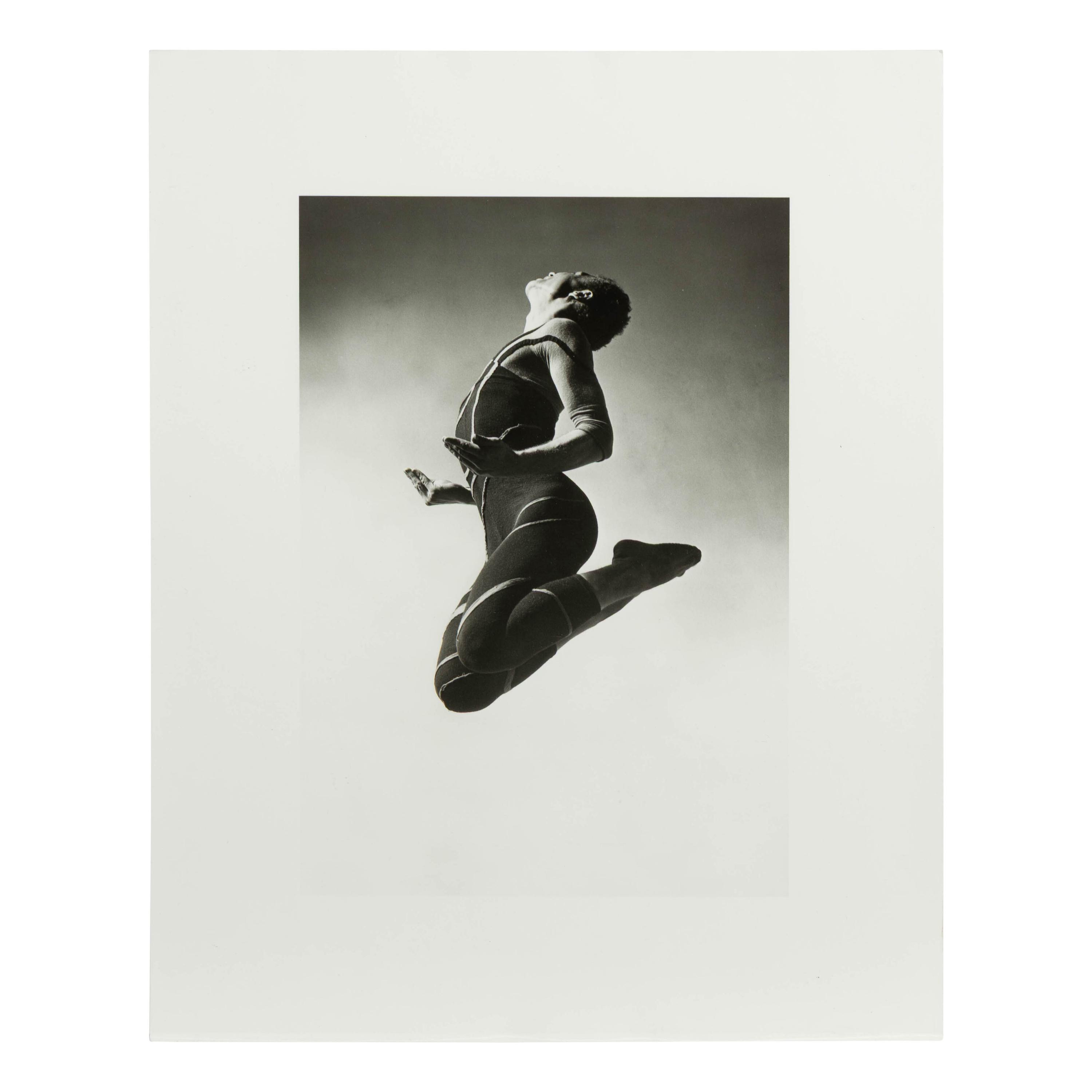 Barbara Morgan (American, 1900–1992) — Three Works ( José Limón, Chaconne , 1944; J osé Limón + Cat in Barbara Morgan Studio , 1944; Merce Cunningham-Totem Ancestor , 1942); printed later