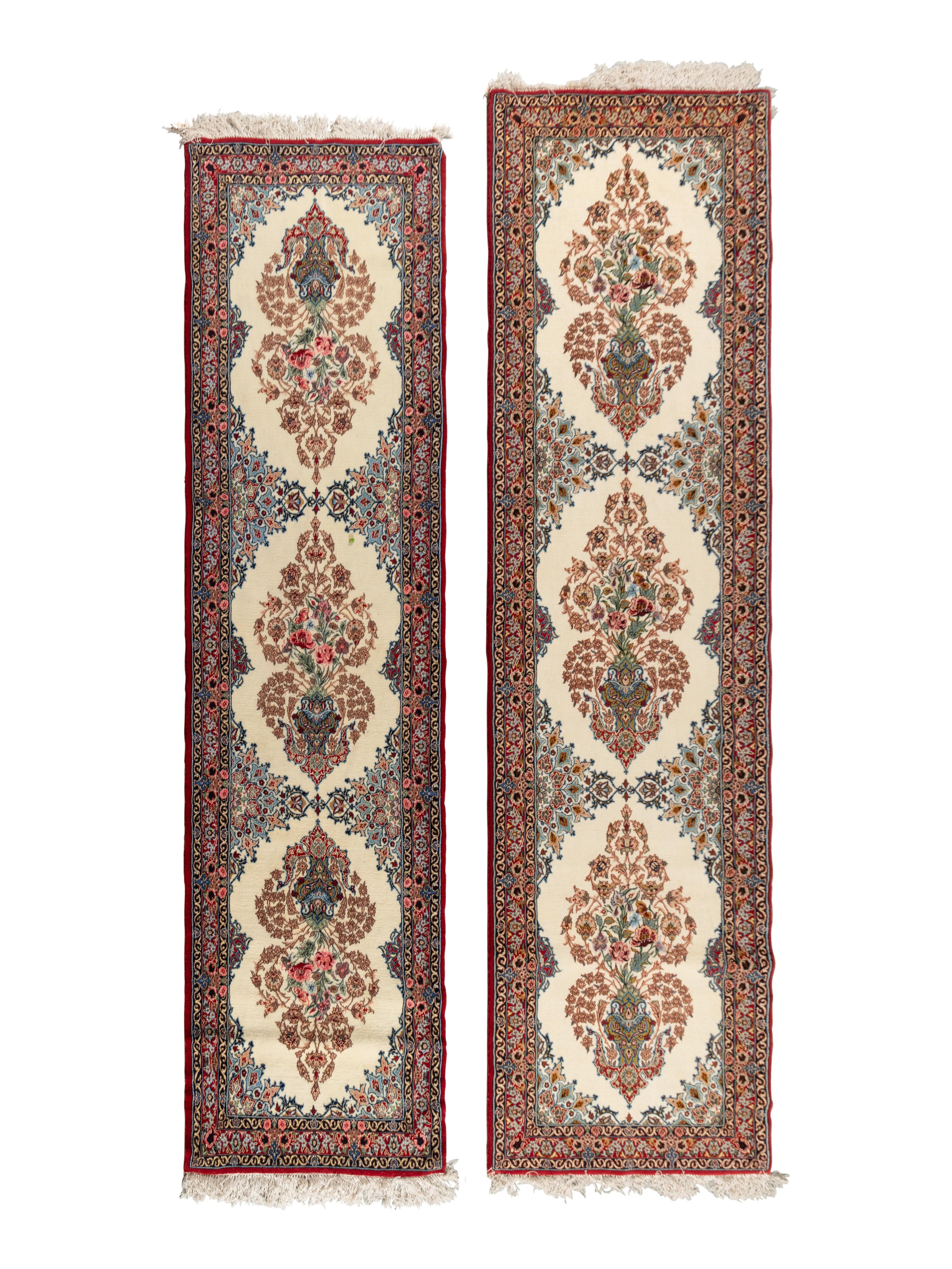 A Near Pair of Persian Wool Runners