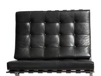 Pair of Barcelona Chairs, 1987 Knoll, USA