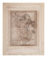 CAREY, Henry Charles (1793-1879) and Isaac LEA (1792-1886). Geographical, Statistical, and Historical Map of Illinois . [Philadelphia, 1822].