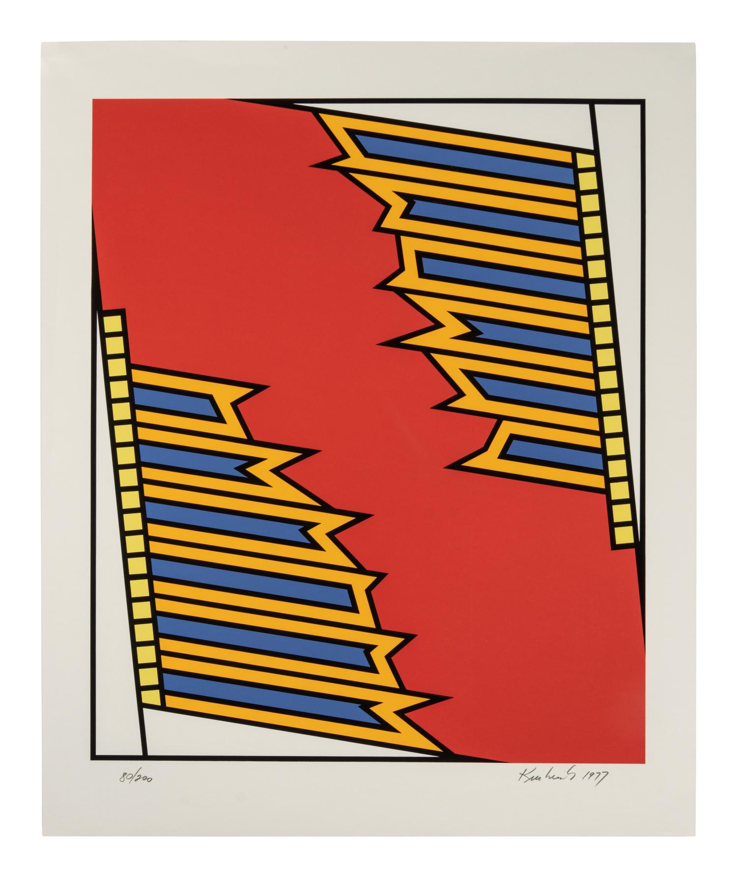 A Pair of Prints ( Silver Liner , 1979 and Tail Gate , 1978)