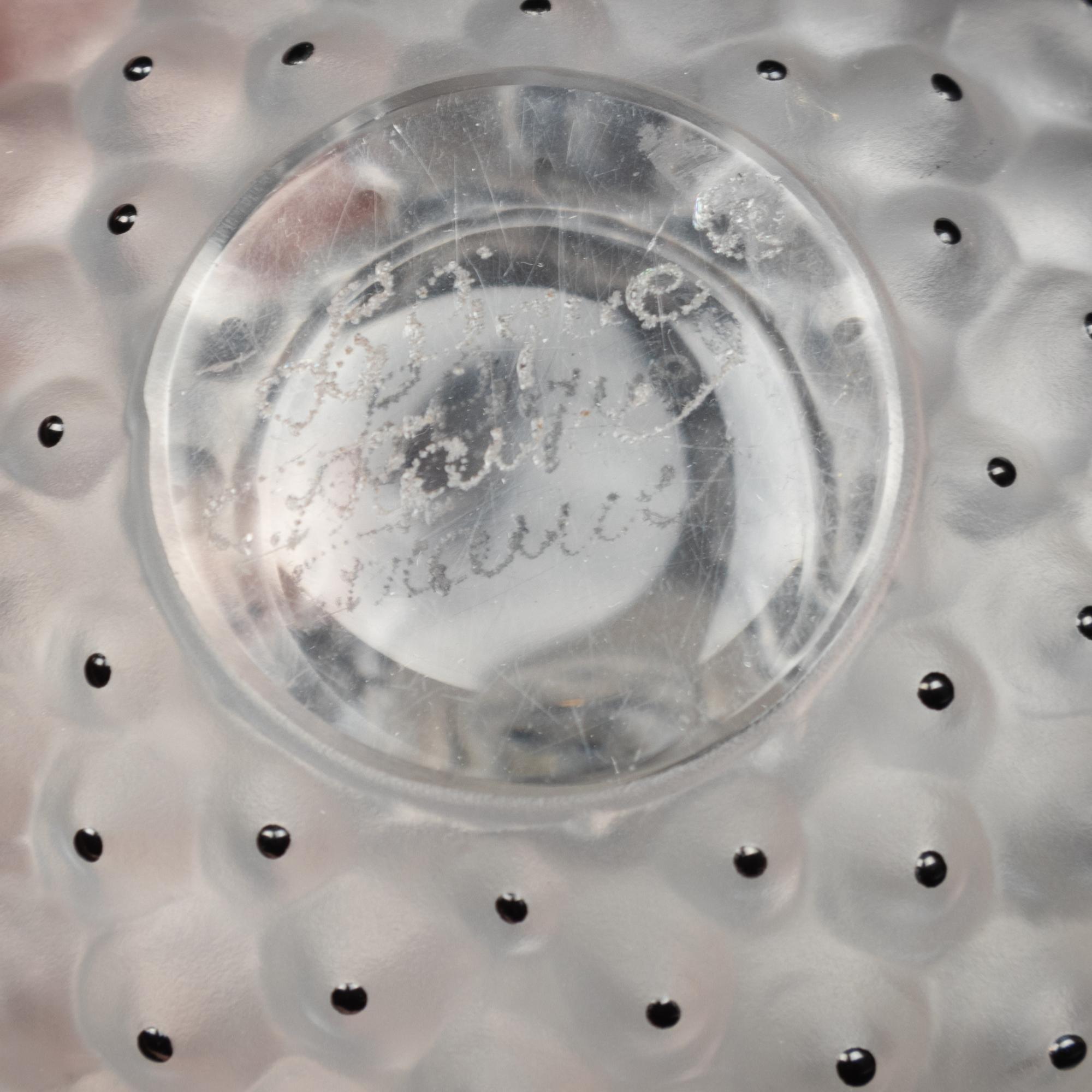Two Lalique Cactus Table Articles