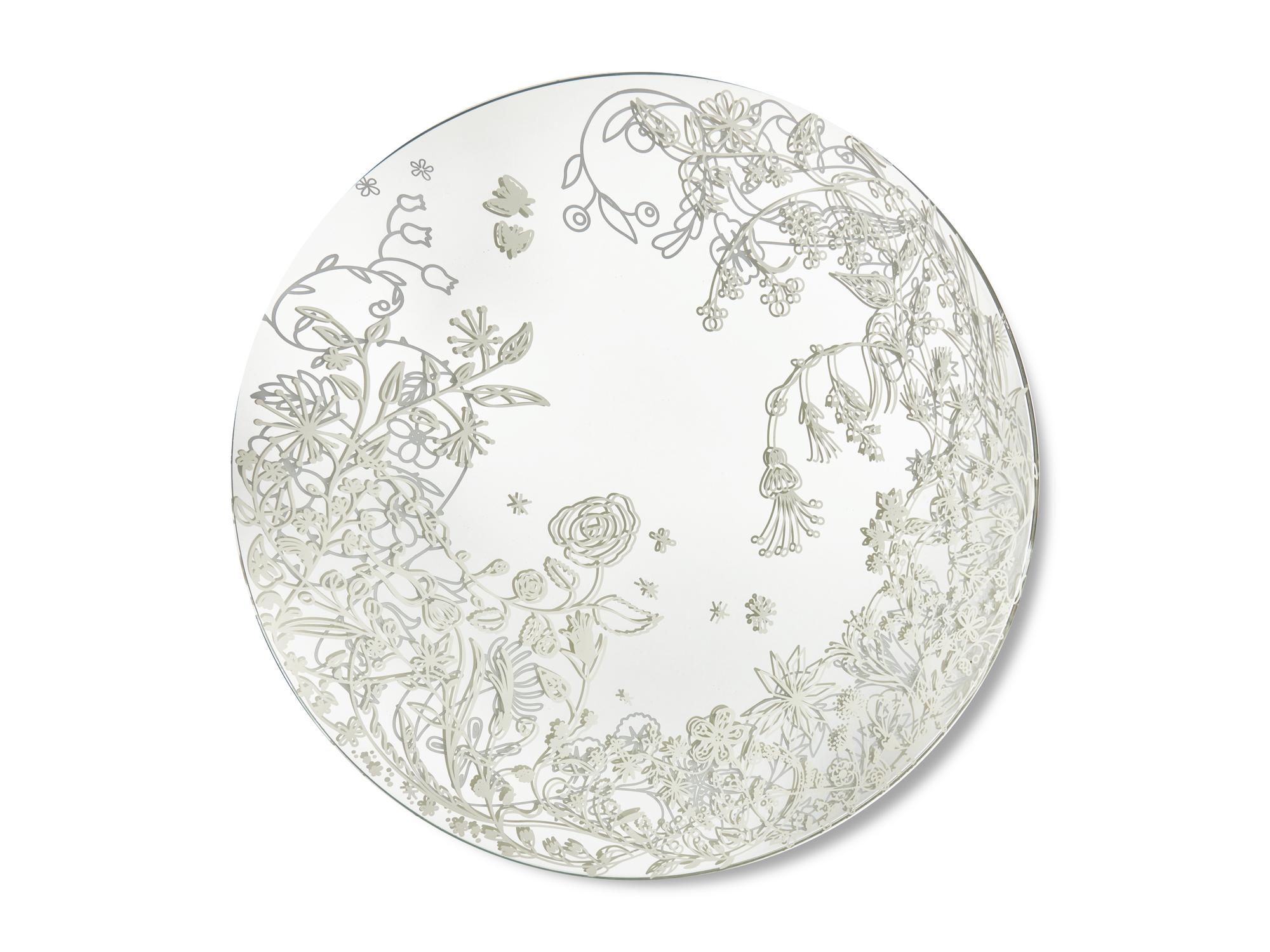 Hello Lovely, wall mirror manufactured by Moroso, Italy.
