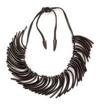 A Black Horn Necklace.