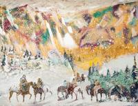 Autumn Storm on the Crazy Woman Mountains , edition 265/300