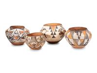 Acoma Polychrome Pottery