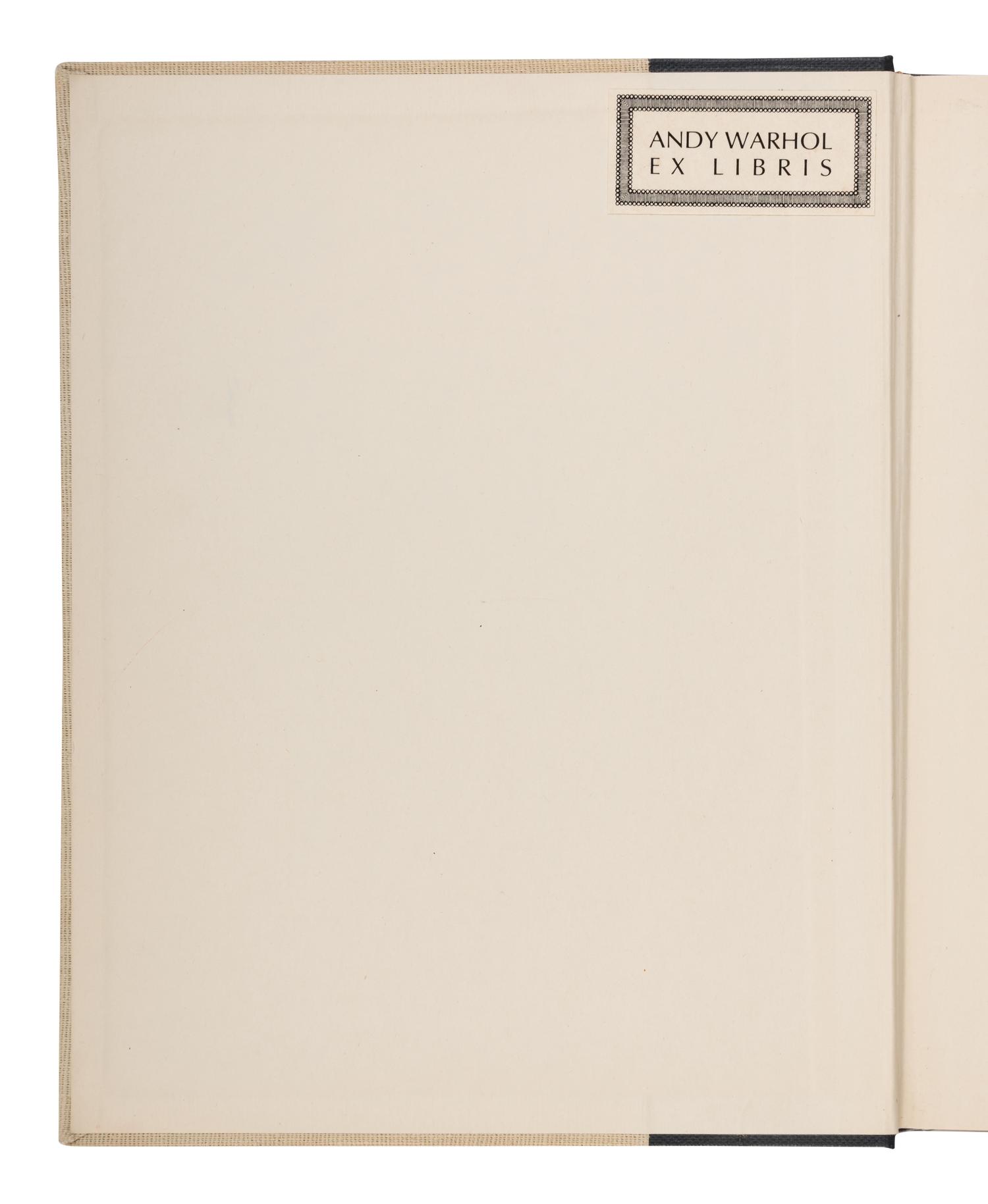[ARTIST'S BOOK] -- [WARHOL, Andy (1928-1987), his copy]. [PICASSO, Pablo (1881-1973)]. JANIS, Harriet and Sidney. Picasso: The Recent Years 1939-1946 . Garden City, NY: Doubleday, 1947.