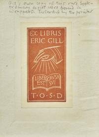 [Gill, Eric] Ashford, Faith. Poor Man's Pence