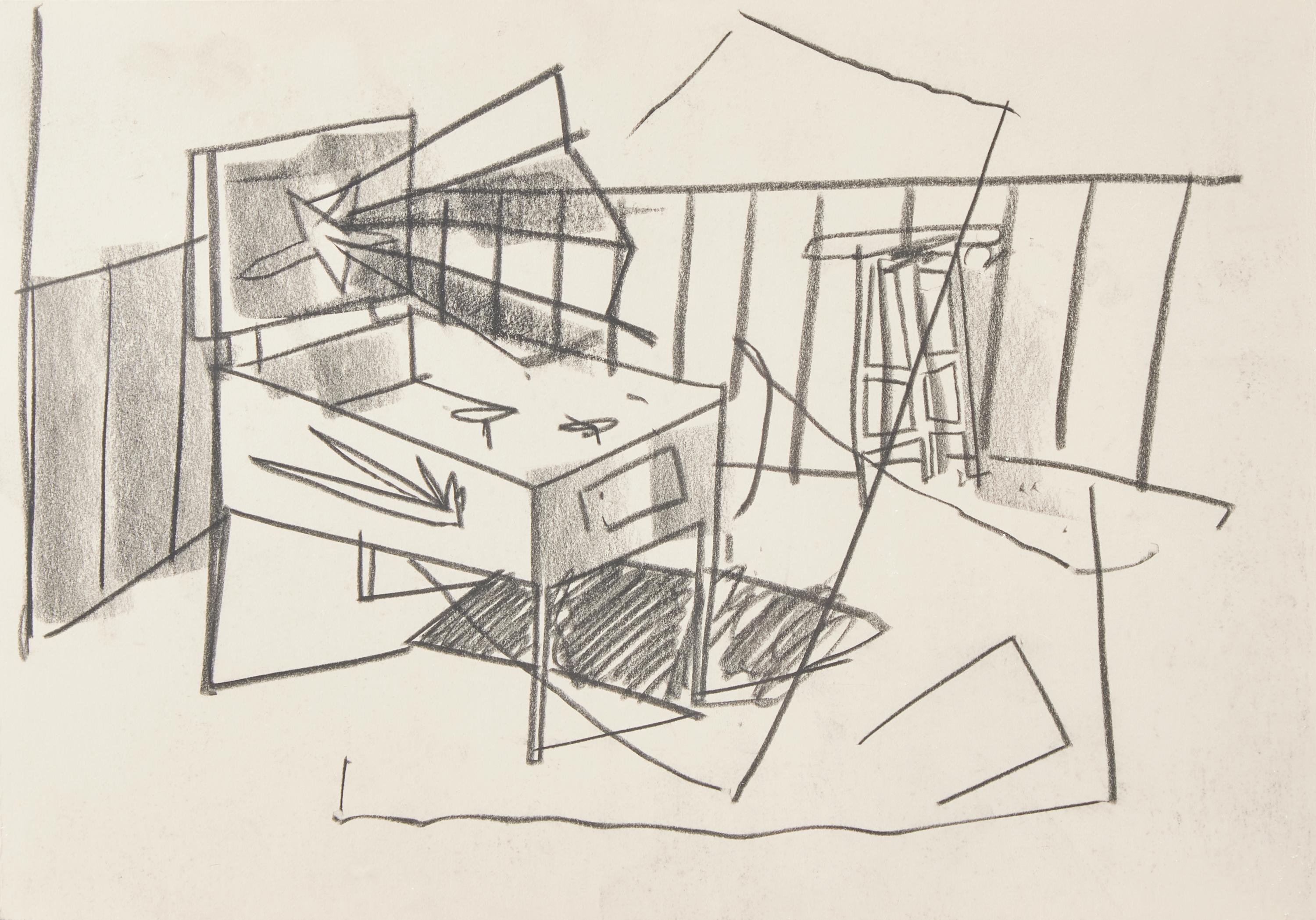 Matthias Weischer (German, b. 1973) — o. T. (Zeichnung), WV 144 , o. T. (Zeichnung), WV 368 , o. T. (Zeichnung), WV 373 , o. T. (Zeichnung), WV 374 and o. T. (Zeichnung), WV 378 (five works)