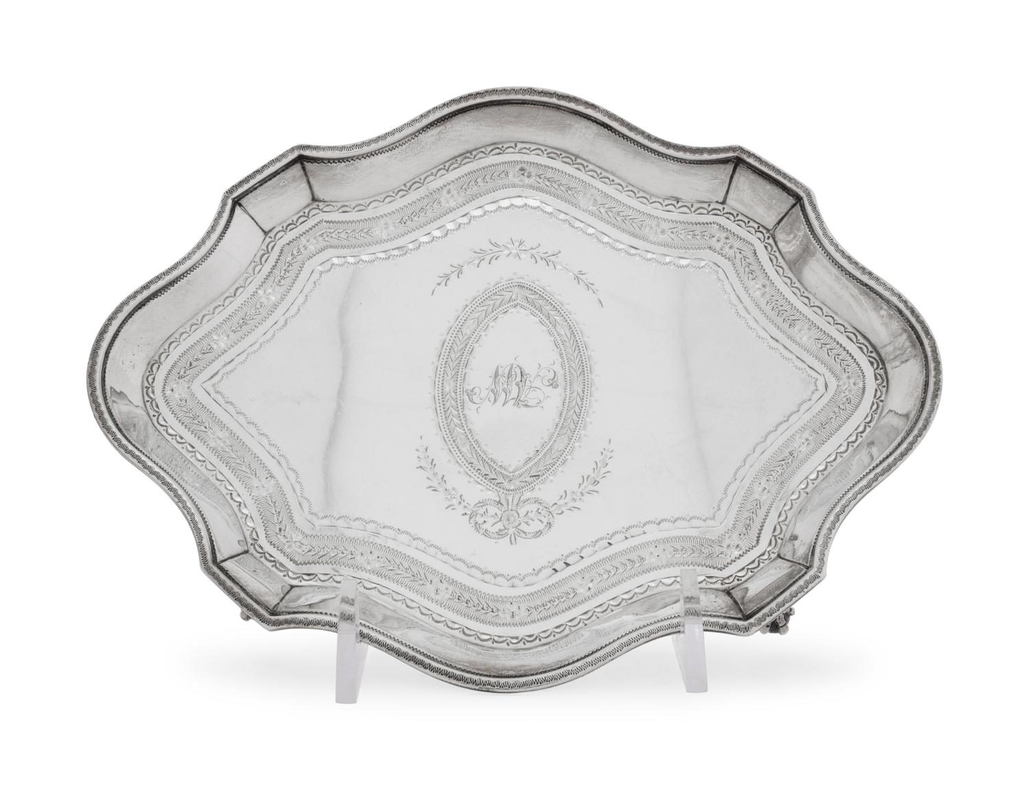 A George III Silver Tea Kettle