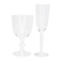 A Lalique Louvre Stemware Service