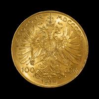 An Austrian 1915-Dated 100 Kroner Commemorative Coin