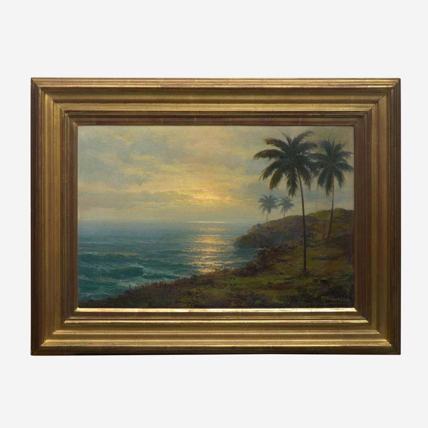 Guillermo Gómez Mayorga (Mexican, 1890–1962) Atardecer Costero