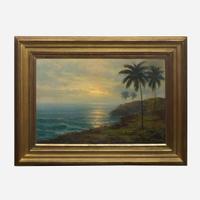 Guillermo Gómez Mayorga (Mexican, 1890–1962) Atardecer Costero