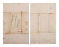 DALRYMPLE, Ezekiel. ALS describing the death of his brother William. Montreal, 24 February 1812.