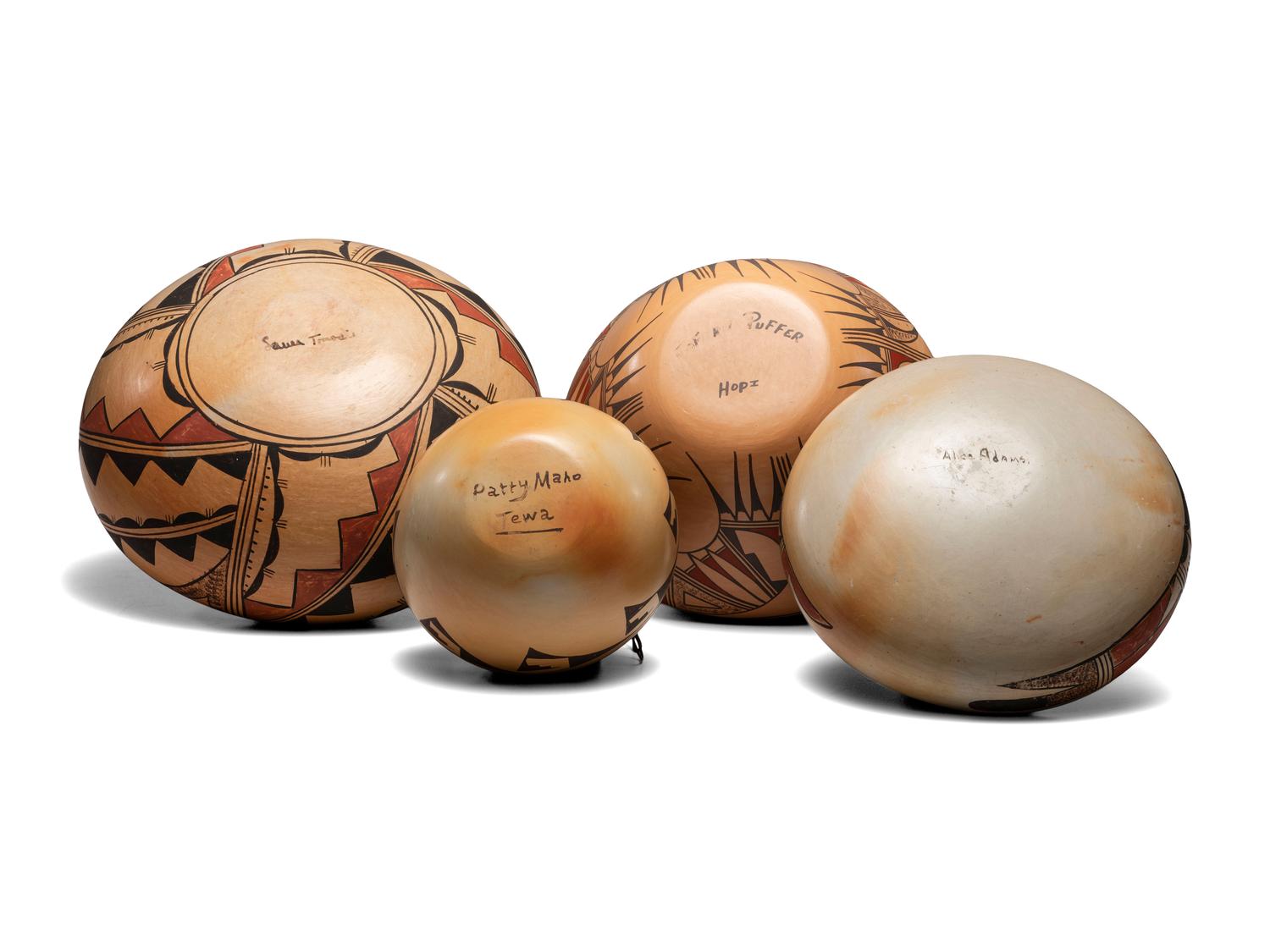 Collection of Hopi Pottery