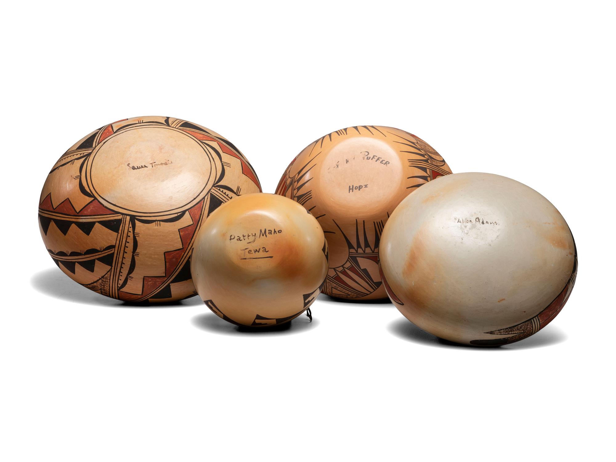 Collection of Hopi Pottery