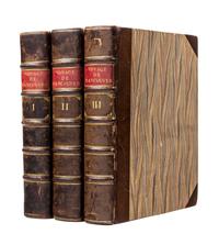 VANCOUVER, George (1757-1798). Voyage de Decouvertes, a l'Ocean Pacifique du Nord. Paris, 1800. FIRST EDITION IN FRENCH.
