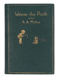 MILNE, Alan Alexander (1882-1956). Winnie-the-Pooh . Ernest H. Shepard, illustrator. [New York]: E.P. Dutton & Company, 1926.