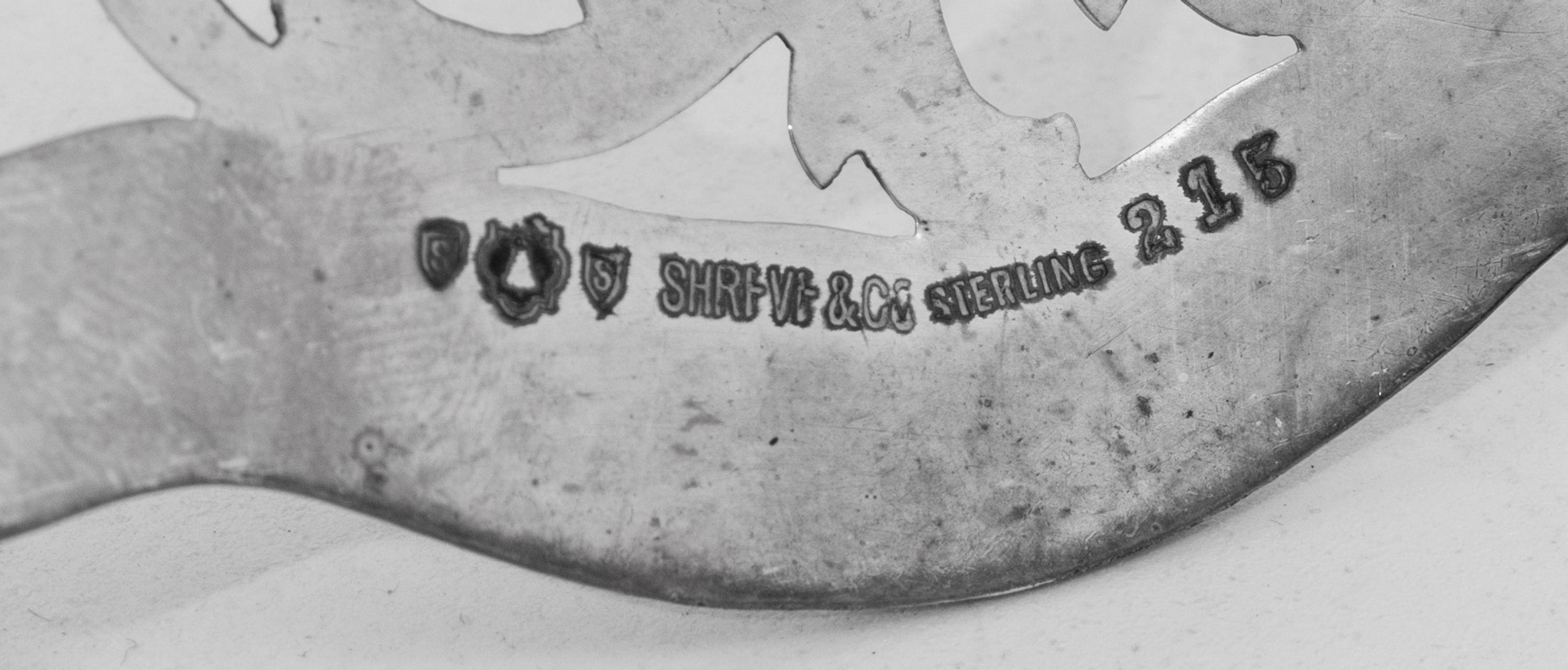 Two Sets of Four American Silver Shades
