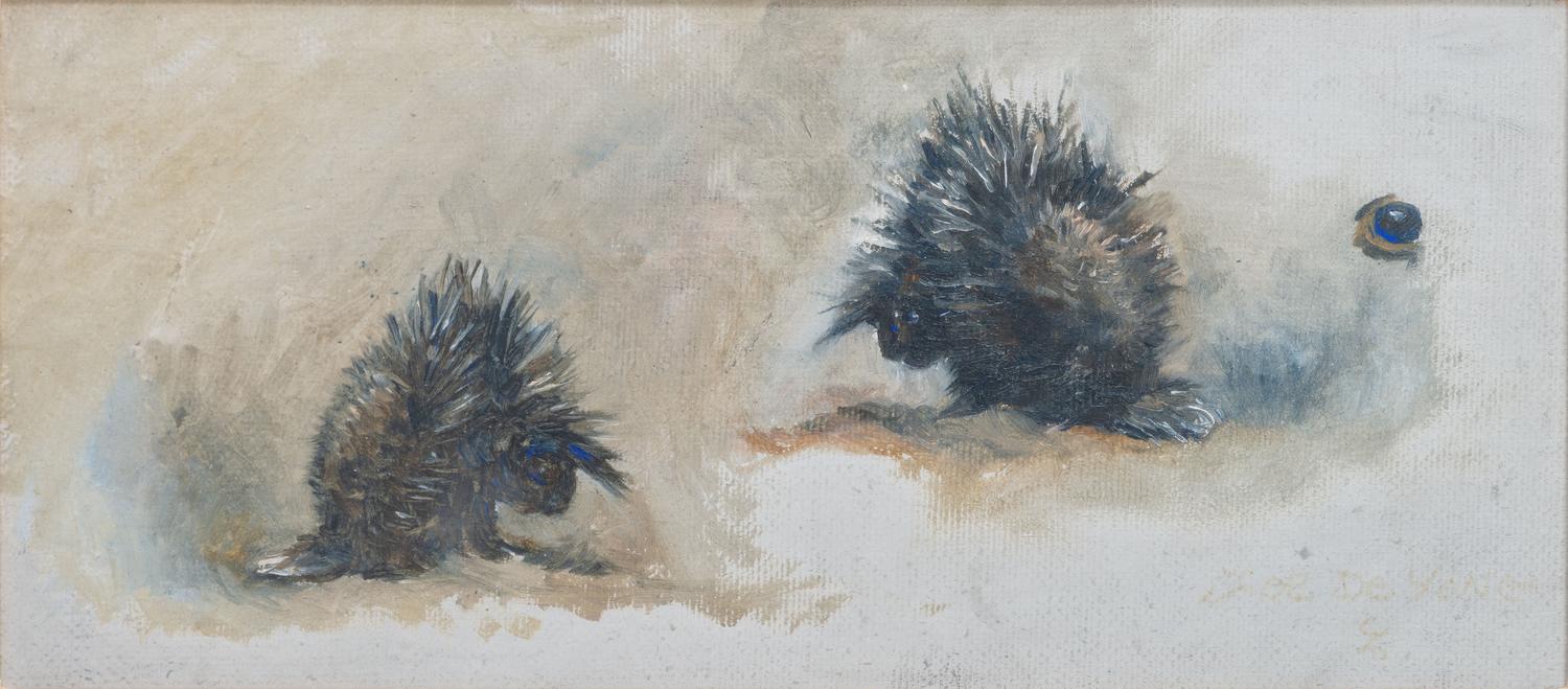 C. M. Russell's Pet Porcupine
