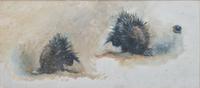 C. M. Russell's Pet Porcupine