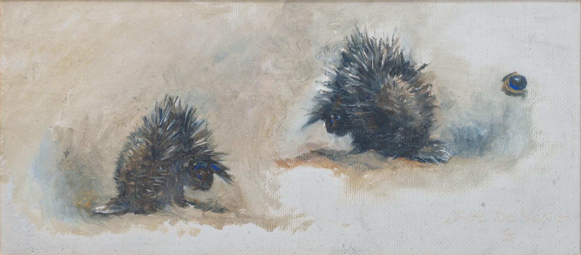C. M. Russell's Pet Porcupine