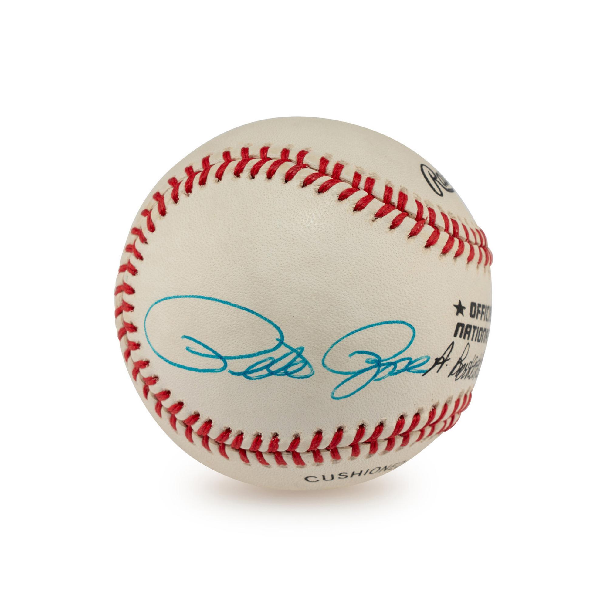 A Group of Cincinnati Reds Big Red Machine Single Signed Autograph Baseballs (Beckett Authentication Services Stickers)