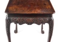 An Irish George II Mahogany Tea Table