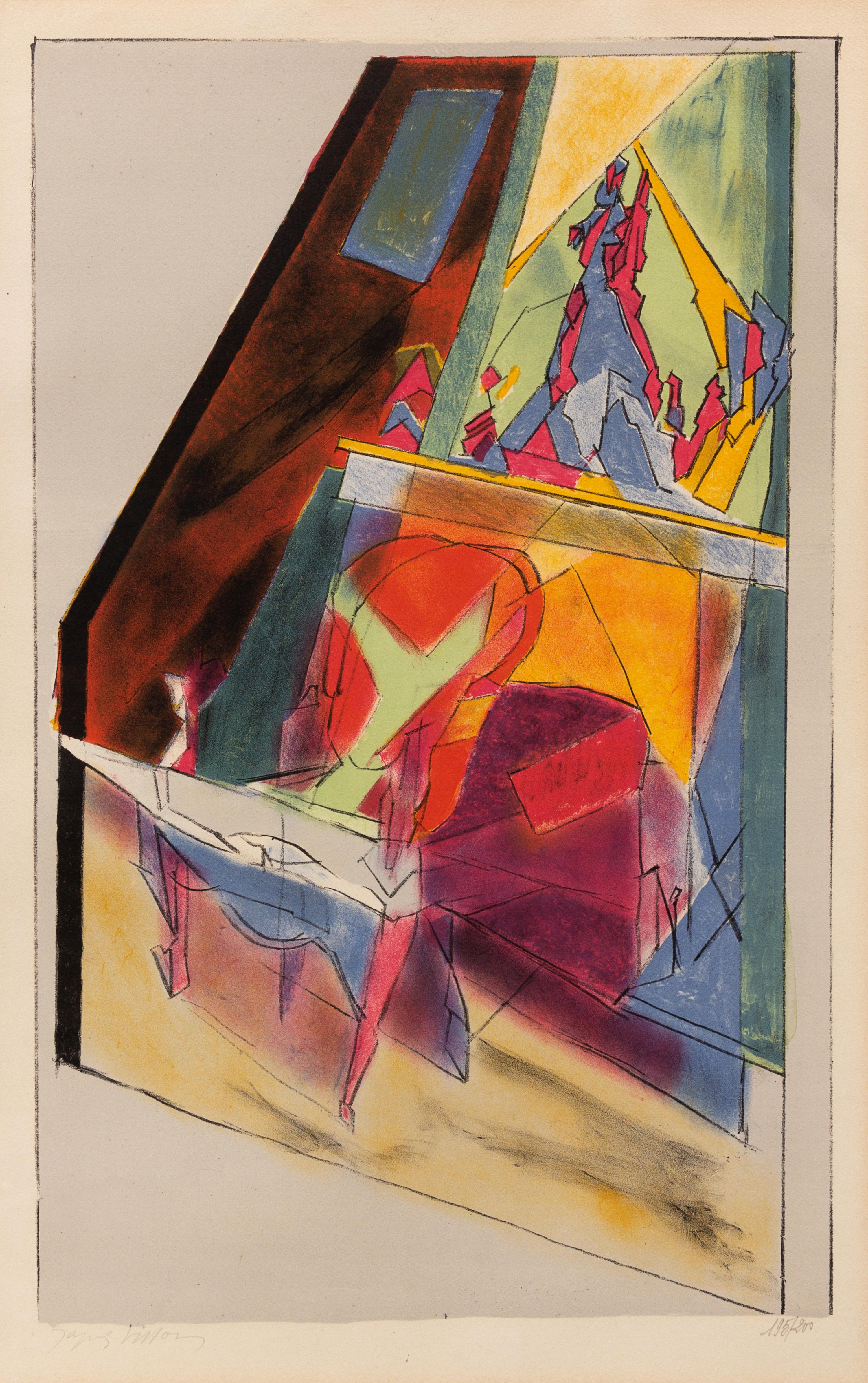 Jacques Villon, (French, 1875-1963), Le Fautueil, 1950