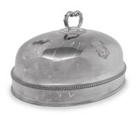 An English Silver-Plate Dish Cover
