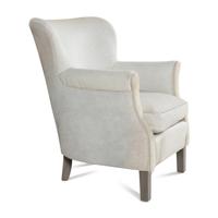 A Contemporary Cowhide Upholstered Armchair