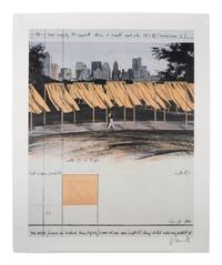 Three Posters (The Gates, Project for Central Park; The Gates, Project for Central Park; and Over the River Project for Colorado)
