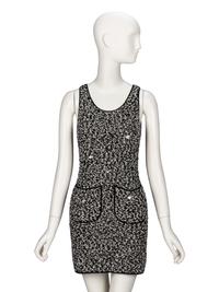 Chanel, Bouclé Knit Dress & Cardigan Ensemble, F/W 1994