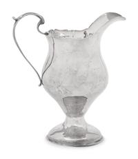 A George III Silver Helmet-Form Creamer