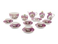 A Meissen Porcelain Tea Service