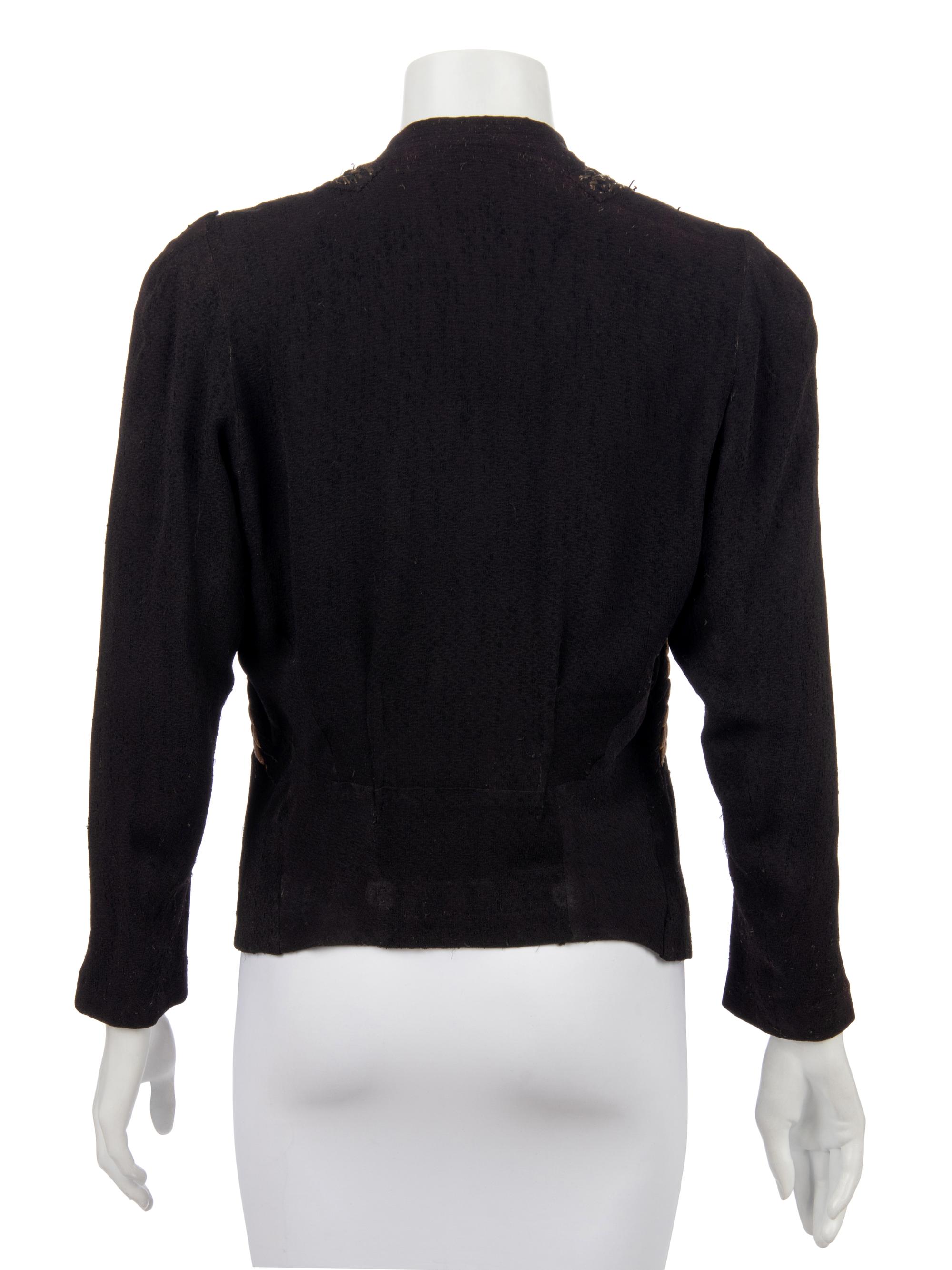Collection of Five Jackets and Tops, 1930s-40s